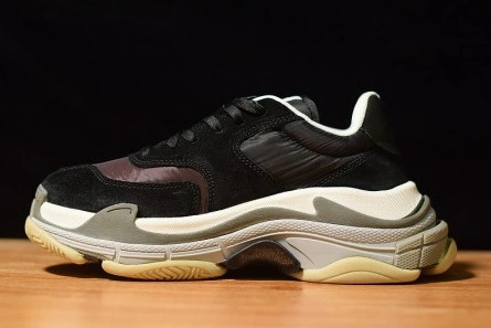 ModernLook 6227 Balenciaga Triple S Black Burgundy 514008 W09S1 1058