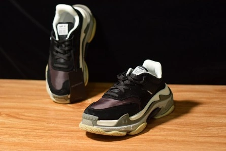 Reasonably priced ModernLook 6227 Balenciaga Triple S Black Burgundy 514008 W09S1 1058