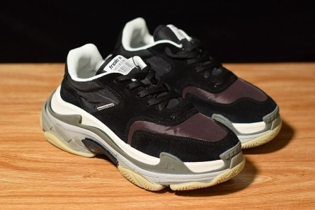 Reasonably priced ModernLook 6227 Balenciaga Triple S Black Burgundy 514008 W09S1 1058