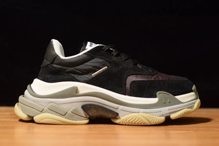 Reasonably priced ModernLook 6227 Balenciaga Triple S Black Burgundy 514008 W09S1 1058