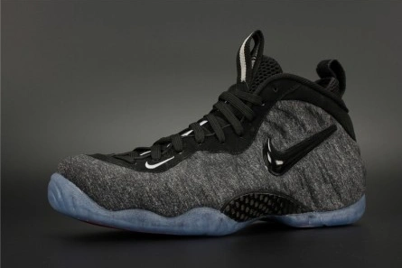 NIKE AIR FOAMPOSITE PRO "TECH FLEECE" dark grey mens 624041-007 Refined 1664