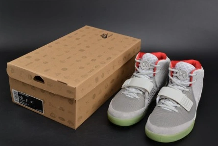 Lookalike NIKE AIR YEEZY 2 PURE PLATINUM Wolf Grey mens 508214-010 EyeCatching 2591