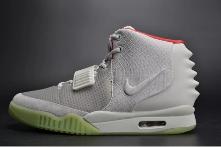 NIKE AIR YEEZY 2 PURE PLATINUM Wolf Grey mens 508214-010 EyeCatching 2591