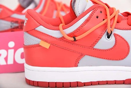 Entry-level luxury NIKE DUNK LOW OFF-WHITE UNIVERSITY RED - CT0856-600 Classic 3704
