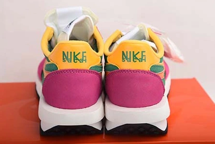 1:1 copy NIKE LD WAFFLE SACAI pink  MULTI - BV0073-301 Compact 8512