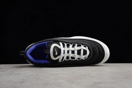 Entry-level luxury NIKE mens  Air Max 97 White Black-Persin Violet  921522-102 EyeCatching 7186