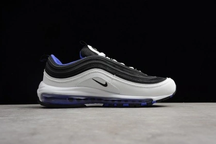Entry-level luxury NIKE mens  Air Max 97 White Black-Persin Violet  921522-102 EyeCatching 7186