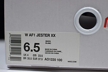 Modestly priced NewStyle 5566 Nike Air Force 1 Jester XX Reimagined White Womens  AO1220-100