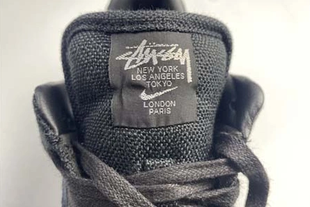Close-to-original NewStyle 6501 Stussy x Nike Air Force 1 Low “Black” CZ9084-001
