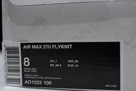 Style match NewStyle 8162 NIKE AIR MAX 270 FLYKNIT