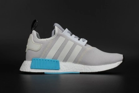Low-cost NewStyle 983 ADIDAS NMD R1 NOMAD  WHITE   CYAN  S80207