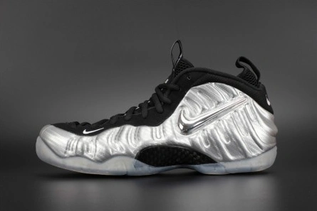 Nike Air Foamposite Pro PRM "Silver Surfer" metallic silver mens 616750-004 Trendy 2876