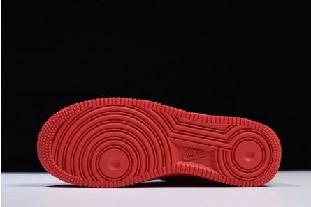 Top-grade copy Nike Air Force 1 '07 LV8 Utility Red White AJ7747-600 DailyWear 8710