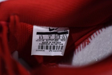 Top-grade copy Nike Air Force 1 '07 LV8 Utility Red White AJ7747-600 DailyWear 8710