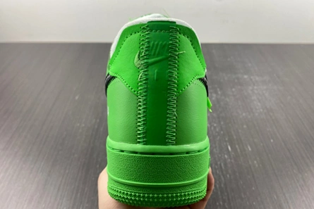 Premium replica Nike Air Force 1 Low Off-White Light Green Spark  DX1419-300 Stylish 793