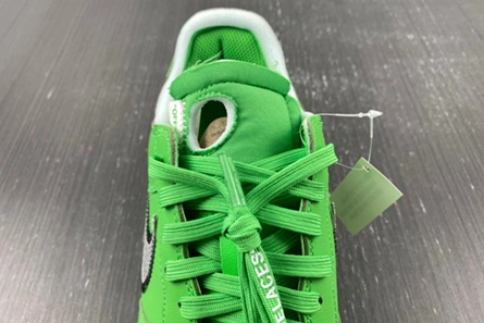 Premium replica Nike Air Force 1 Low Off-White Light Green Spark  DX1419-300 Stylish 793