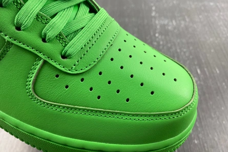Premium replica Nike Air Force 1 Low Off-White Light Green Spark  DX1419-300 Stylish 793