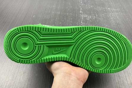 Premium replica Nike Air Force 1 Low Off-White Light Green Spark  DX1419-300 Stylish 793