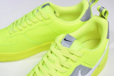 Budget-friendly Nike Air Force 1 Utility Volt AJ7747-700 DailyWear 8041