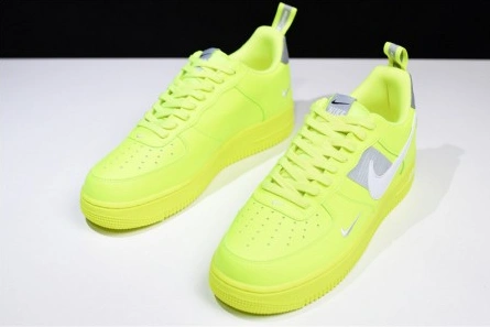 Budget-friendly Nike Air Force 1 Utility Volt AJ7747-700 DailyWear 8041