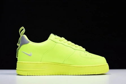 Budget-friendly Nike Air Force 1 Utility Volt AJ7747-700 DailyWear 8041