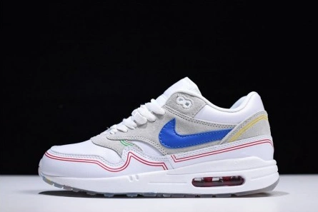 Master copy Nike Air Max 1 Centre Pompidou Pack White Multi AV3735-002 Efficient 599