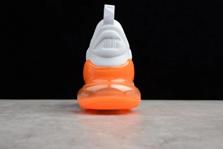 Reproduction Nike Air Max 270 White Orange black AH8050-102 Popular 383