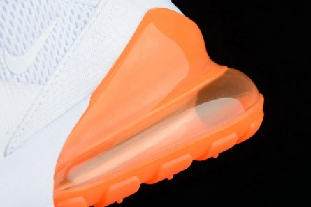 Reproduction Nike Air Max 270 White Orange black AH8050-102 Popular 383