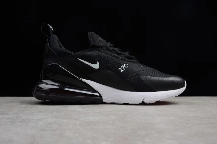 Designer inspired Nike Air Max 270 in black white AH8050-002 Sophisticated 8462