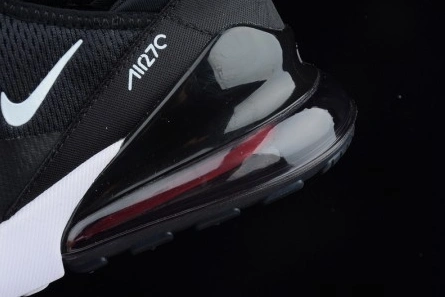 Designer inspired Nike Air Max 270 in black white AH8050-002 Sophisticated 8462