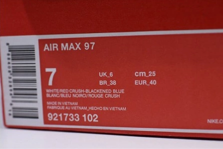 Modestly priced Nike Air Max 97 Red Crush 921733-102 Refined 2007