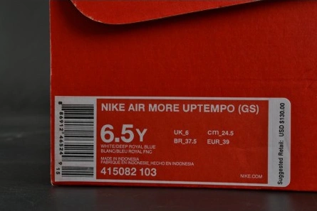 Budget-friendly Nike Air More Uptempo 