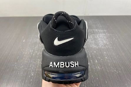 Nike Air More Uptempo Low AMBUSH Black  FB1299-001 Lightweight 9826
