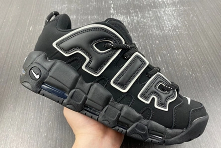 Top-grade copy Nike Air More Uptempo Low AMBUSH Black  FB1299-001 Lightweight 9826