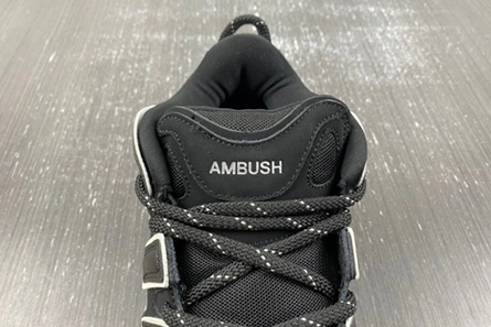 Top-grade copy Nike Air More Uptempo Low AMBUSH Black  FB1299-001 Lightweight 9826