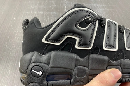 Top-grade copy Nike Air More Uptempo Low AMBUSH Black  FB1299-001 Lightweight 9826