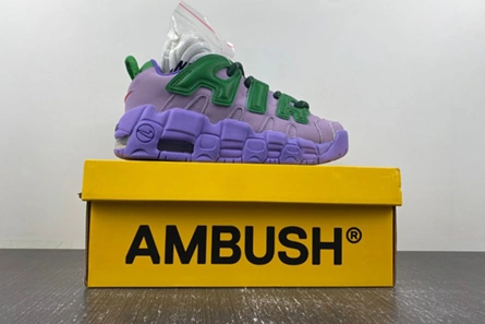 Master copy Nike Air More Uptempo Low AMBUSH Lilac  FB1299-500 GoodFit 658