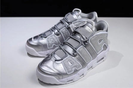 Value-driven Nike Air More Uptempo Metallic Silver 917593-003 Comfortable 2915