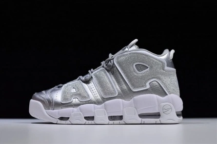 Nike Air More Uptempo Metallic Silver 917593-003 Comfortable 2915