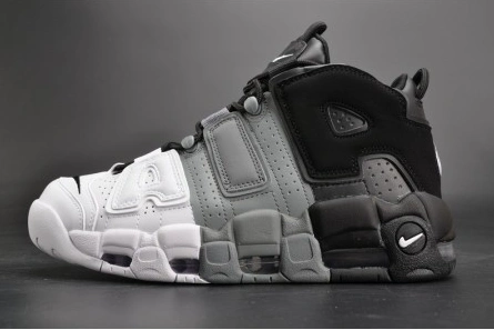 Nike Air More Uptempo "Tri-Color" black-Grey-White mens 921948-002 Reliable 1663