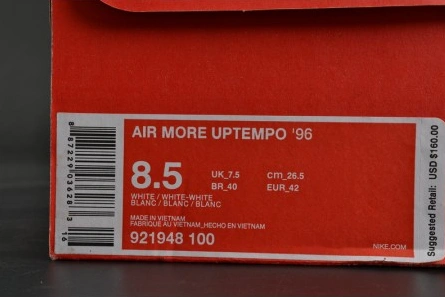 Pricetag-smart Nike Air More Uptempo 