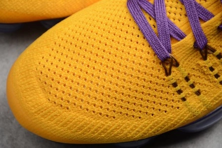 Entry-level luxury Nike Air VaporMax Flyknit 2018 Lemon Yellow Purple  mens AA3858-104 UrbanStyle 3833