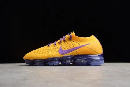 Nike Air VaporMax Flyknit 2018 Lemon Yellow Purple  mens AA3858-104 UrbanStyle 3833