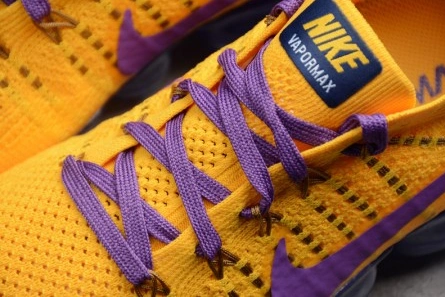 Entry-level luxury Nike Air VaporMax Flyknit 2018 Lemon Yellow Purple  mens AA3858-104 UrbanStyle 3833