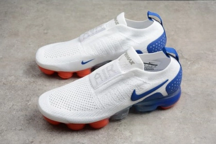 High-tier replica Nike Air VaporMax Moc 2 Indigo Burst Solar blue  red AH7006-400 Versatile 1467