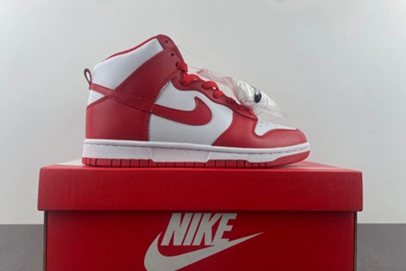 Best-value Nike Dunk High Championship White Red  DD1399-106 Durable 1807