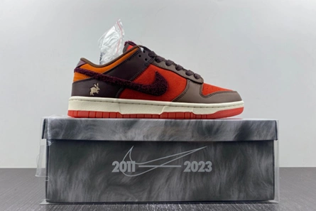 Premium replica Nike Dunk Low Retro PRM Year of the Rabbit Light Crimson (2023)  FD4203-661 Classic 6649