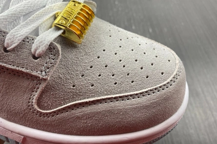Reproduction Nike Dunk Low SE Barber Shop Grey DH7614-500 AllSeason 5105