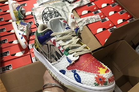 High-tier replica Nike Dunk Low SP “Thank You For Caring” DA6125-900 Trendsetting 3837