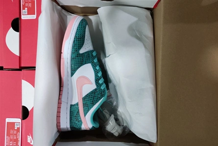 Price-wise Nike Dunk Low Snakeskin Washed Teal Bleached Coral  DR8577-300 Affordable 3058